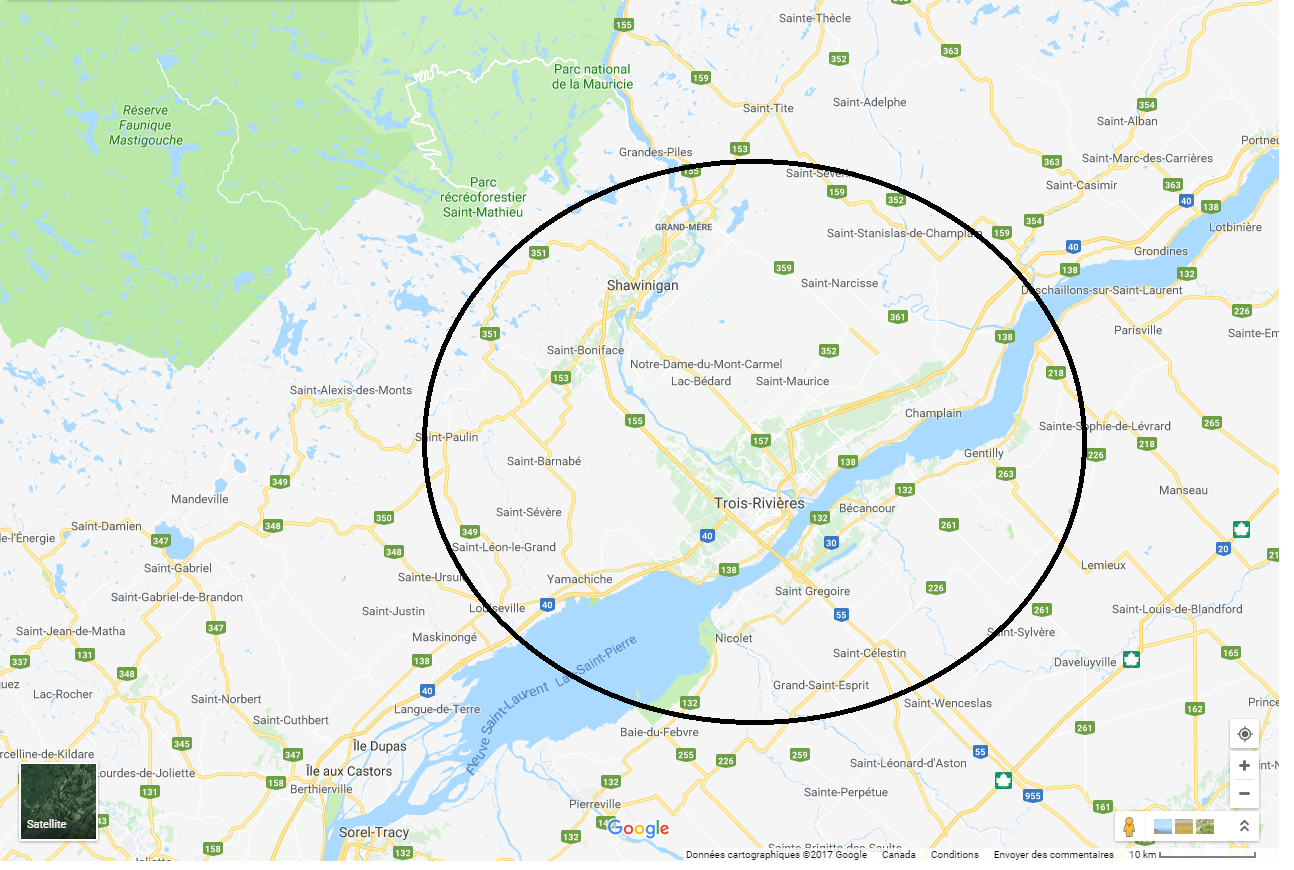 carte-trois-rivieres-shawinigan