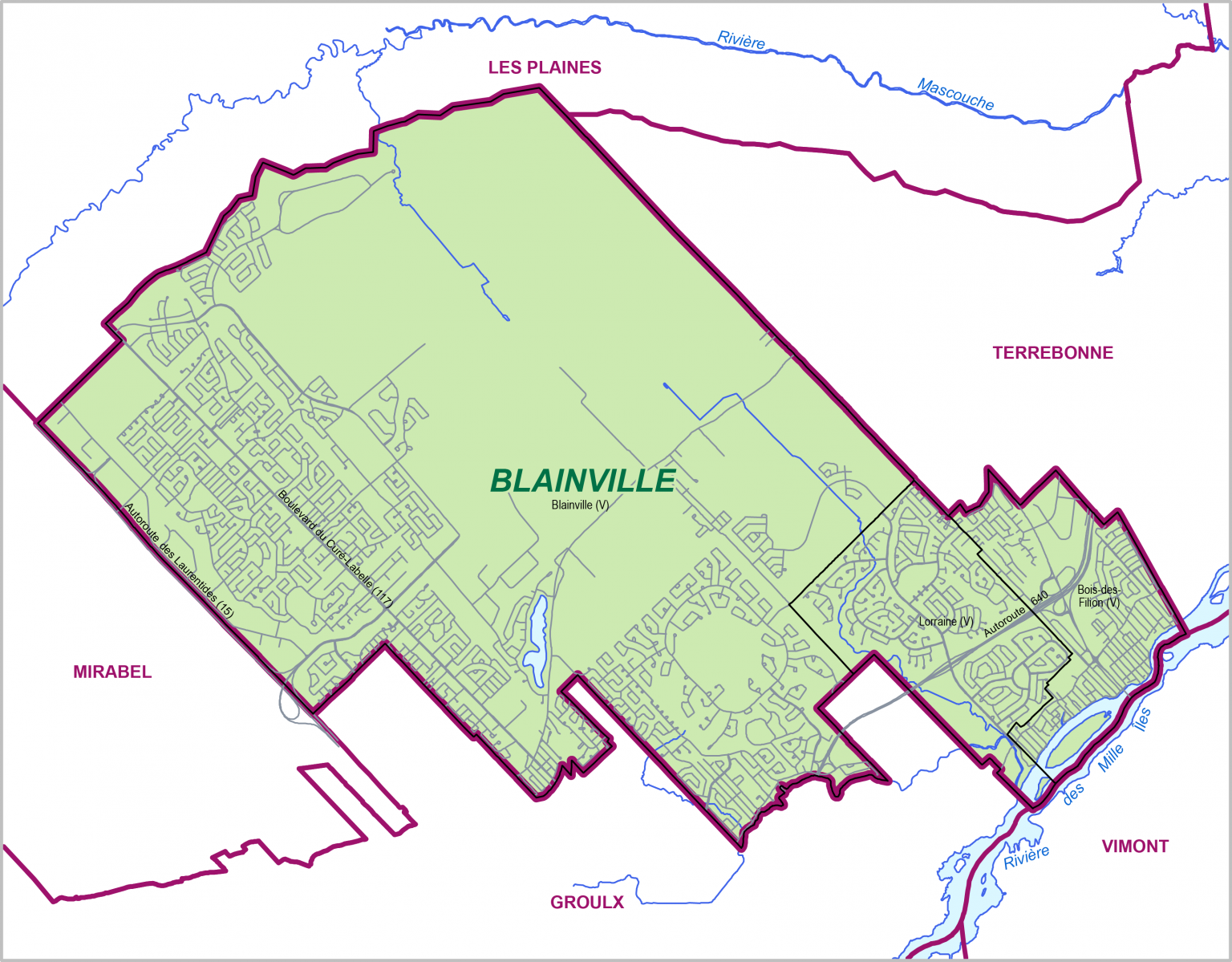 Les meilleurs quartiers où habiter à Blainville