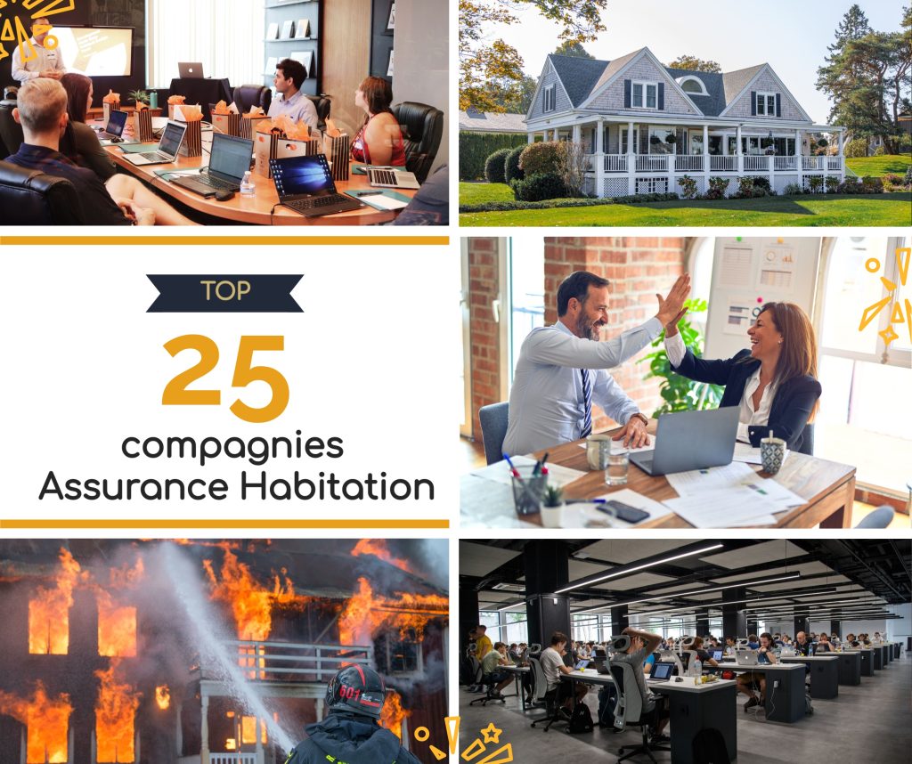 top 25 compagnies assurance habitation
