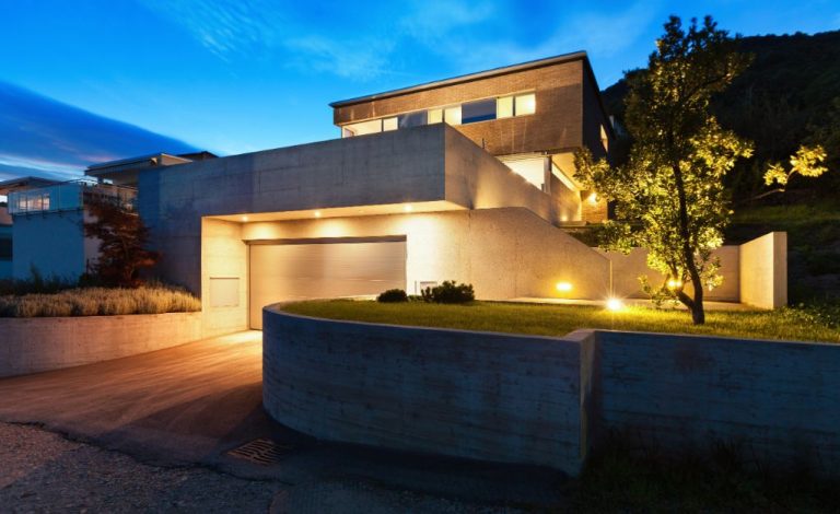 maison moderne beton